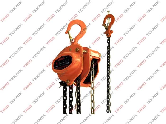 Gambar Chain Block/Takel/Katrol 1 Ton x 5 Meter Itobachi Japan dari Trio Teknik Kab. Bekasi Tokopedia