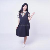 Gambar Dress Ibu Hamil Menyusui Lemonskin Modern Vendiana Dress - DRO 946 dari MamaHamil Butik Kota Surabaya 4 Tokopedia