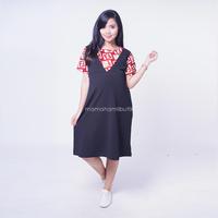 Gambar Dress Ibu Hamil Menyusui Lemonskin Modern Vendiana Dress - DRO 946 dari MamaHamil Butik Kota Surabaya 3 Tokopedia