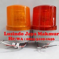 Gambar Lampu Rotary LED 5 " inch 5" rotari sirine Tanpa bunyi Multivoltase - Merah dari Lusindo Jaya Makmur Kota Surabaya 2 Tokopedia
