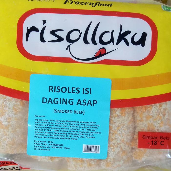 Gambar risol smoked beef/daging asap dari ibusuka Kota Bogor Tokopedia