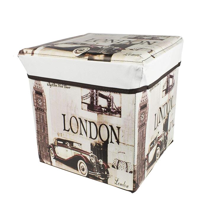 Gambar Foldable Storage Box London - Stool Box -Tempat Penyimpanan Lipat 1386 dari Boxhunter.id Kota Tangerang Tokopedia