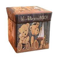 Gambar Foldable Storage Box Bear - Stool Box - Tempat Penyimpanan Lipat dari Boxhunter.id Kota Tangerang 1 Tokopedia
