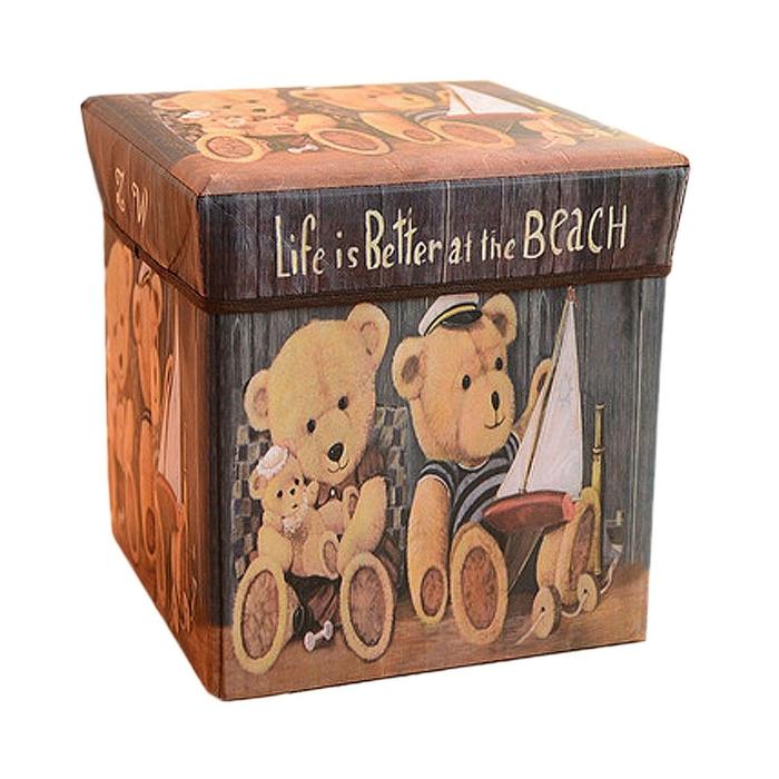 Gambar Foldable Storage Box Bear - Stool Box - Tempat Penyimpanan Lipat dari Boxhunter.id Kota Tangerang Tokopedia