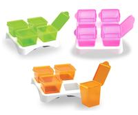 Gambar Baby Safe Multi Food Container 4 Pcs / Set -Wadah Penyimpanan Makanan dari Arsyad Baby Shop Kota Depok 1 Tokopedia