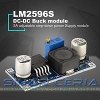 Gambar kit LM2596 adjustable DC-DC step down modul ultra compact input 3-40V dari SINAR CERIA ELEKTONIK Kota Serang 3 Tokopedia