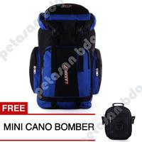 Gambar Laser7 - Himalaya Mountaineering.RTM Backpack - Blue + Tas Mini Cano dari Rajatasmurahindo Kab. Bandung Barat 1 Tokopedia