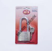 Gambar Gembok ATS 50 mm leher panjang padlock kunci rumah gudang pagar besar dari ragam teknik Kota Bandung 1 Tokopedia
