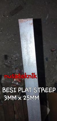 Gambar BESI PLAT STREEP 3MM x 25MM dari Nusa_Teknik Jakarta Barat 1 Tokopedia