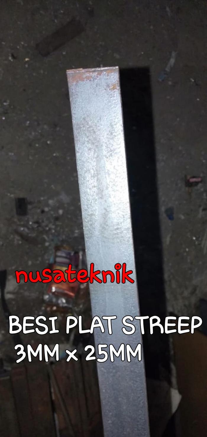 Gambar BESI PLAT STREEP 3MM x 25MM dari Nusa_Teknik Jakarta Barat Tokopedia