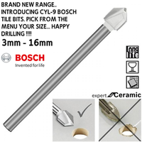 Gambar BOSCH CYL-9 Mata Bor Ubin Keramik 7mm Drill Bits Original dari Bangunan Mart Kota Bandung 2 Tokopedia