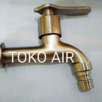 Gambar Kran taman stainless doff /Kran tembok/Kran air dari Toko air Tokopedia Kota Depok 2 Tokopedia