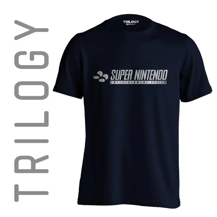 Gambar Kaos Premium Brand TRILOGY Game Super Nintendo Logo Tshirt dari TRILOGY WEAR Kota Administrasi Jakarta Utara 5 Tokopedia