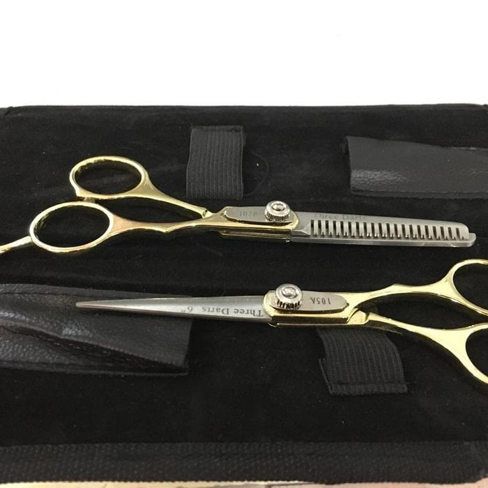 Gambar Gunting Set Salon Potong Rambut Gold dari Kencana S Kota Administrasi Jakarta Utara Tokopedia