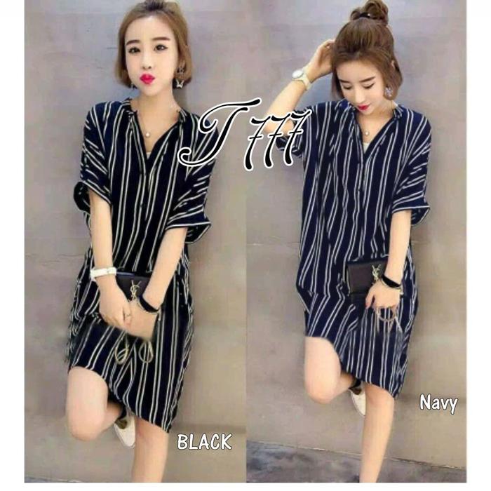 Gambar Baju Santai Casual Wanita Uk. fit to XXL. Baju Kerja Kantor Dress midi dari DenSar Jakarta Utara Tokopedia