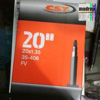 Gambar Ban Dalam Sepeda 20 x 1.35 CST Pentil Presta dari Kingbox Part Kab. Tegal 1 Tokopedia
