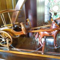 Gambar hiasan meja andong dari kayu jati dari handycraf jati blora Kab. Blora 2 Tokopedia