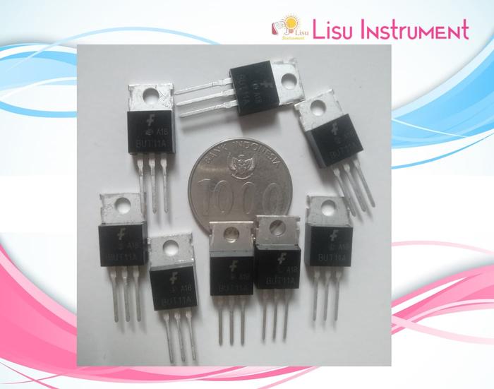 Gambar BUT11A BUT11 High Voltage Power Switching NPN Transistor TO-220 dari Lisu Instruments Kota Depok Tokopedia