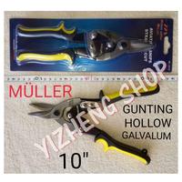 Gambar GUNTING HOLLOW GALVALUM MULLER 10 IN dari YIZHENG SHOP Kab. Sidoarjo 1 Tokopedia