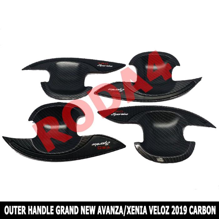 Gambar Outer Handle Grand New Avanza-Xenia - Veloz 2019 CARBON dari Roda4 Kota Administrasi Jakarta Barat Tokopedia