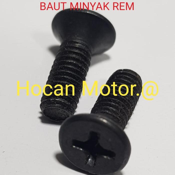Gambar BAUT TUTUP MINYAK REM MIO SMILE MIO SOUL XEON MIO M3 MIO J GT SOUL GT dari hocan mtr Kota Administrasi Jakarta Barat Tokopedia