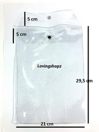 Gambar Plastik Dokumen A4 Berkancing, Plastik Mika A4 berkancing dari Tokobukuatk Kota Administrasi Jakarta Barat 3 Tokopedia