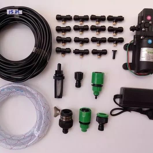 Gambar Paket Irigasi Kabut 15 m Sprayer Kuningan 0,3 mm dari decomb Kab. Bantul Tokopedia