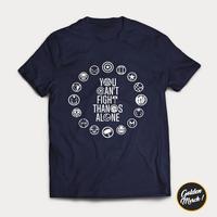 Gambar Kaos Marvel Avengers - You Cant Fight Thanos Alone (2) dari goldenmerch_id Kab. Tangerang 2 Tokopedia