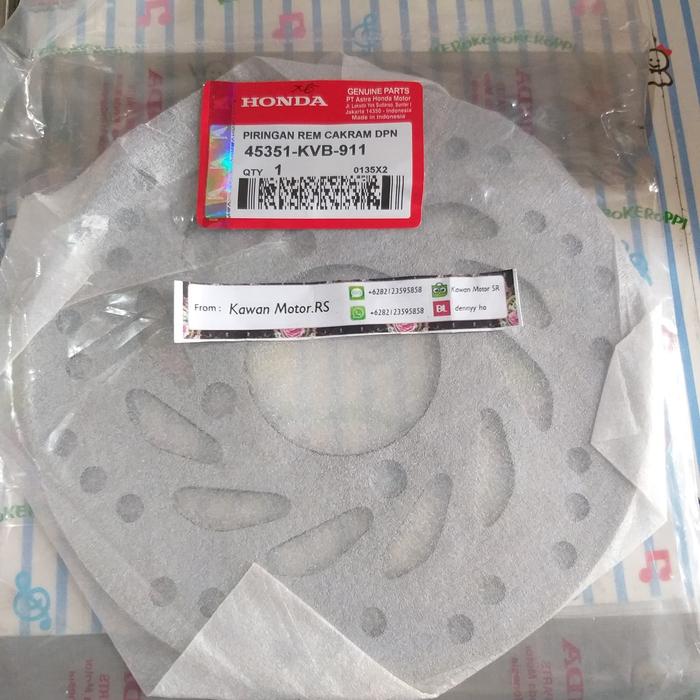 Gambar PIRINGA DEPAN KVB BEAT F1-VARIO F1 dari kawan motor SR Jakarta Barat Tokopedia
