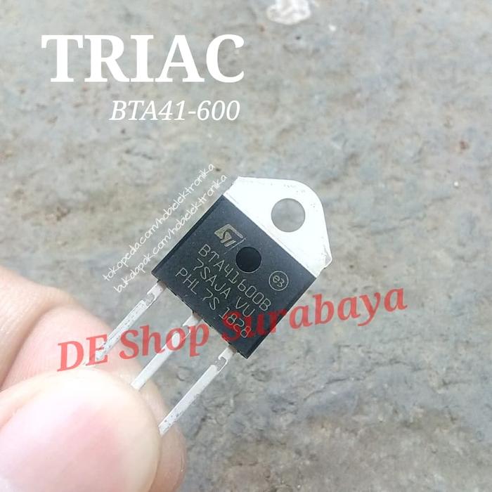 Gambar TRIAC BTA41-600B Triacs 40 Amp 600 Volt BTA41 dari Hobi Elektronika Kota Surabaya Tokopedia