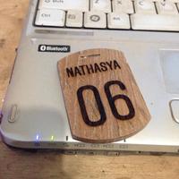 Gambar Custom Gantungan Kunci Kayu Jati Gambar 2 Sisi/ Bolak Balik dari Bin Hafid Store Kab. Jepara 2 Tokopedia