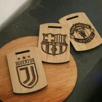 Gambar Custom Gantungan Kunci Kayu Jati Gambar 2 Sisi/ Bolak Balik dari Bin Hafid Store Kab. Jepara 1 Tokopedia