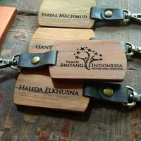 Gambar Custom Gantungan Kunci Kayu Jati Gambar 2 Sisi/ Bolak Balik dari Bin Hafid Store Kab. Jepara 4 Tokopedia
