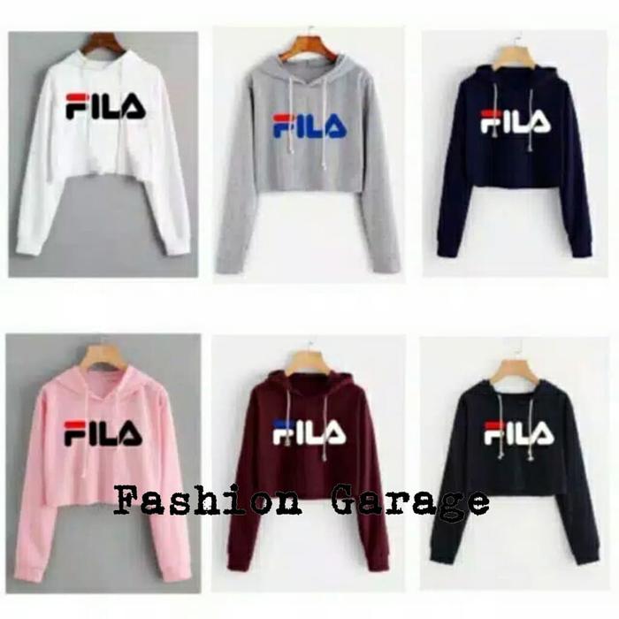 Gambar Sw Crop Fila, Baby Tery Fashion Garage dari garasifashion Jakarta Selatan Tokopedia