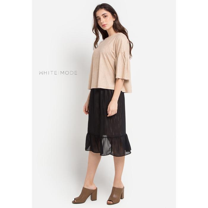 Gambar White Mode Logan Blouse - Size S dari WHITE MODE Kota Administrasi Jakarta Barat Tokopedia