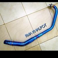 Gambar leher knalpot vixion bluemoon nvl nva vixion old r15 lama satria fu mx dari RJF RACING MUFFLER Kab. Wonogiri 1 Tokopedia