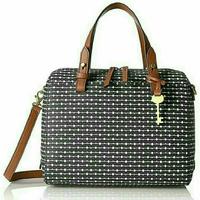 Gambar Tas Fossil Fosil Rachel satchel black stripe dari Widuri Shop Bags Kab. Gresik 1 Tokopedia