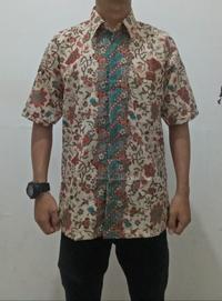 Gambar Atasan Batik Jaffar Katun Silk Kemeja Batik Pria dari U_Fashion Kota Tangerang 1 Tokopedia