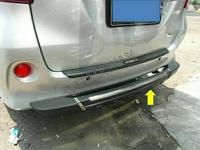 Gambar pengaman bumper bemper belakang all new avanza list silver dari sensen variasi mobil Kota Administrasi Jakarta Barat 2 Tokopedia