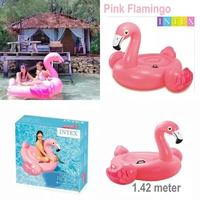 Gambar Pelampung Ban Renang Bebek Flamingo / Intex Flamingo Ride On dari Putra-Minang Kota Bekasi 2 Tokopedia
