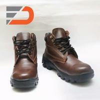 Gambar Sepatu safety boots bahan kulit asli dari Safety Boots Pria Kota Surabaya 1 Tokopedia