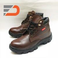 Gambar Sepatu safety boots bahan kulit asli dari Safety Boots Pria Kota Surabaya 2 Tokopedia