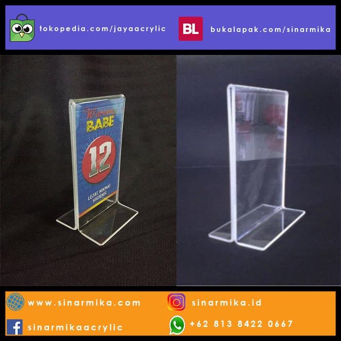Gambar Nomor Meja Akrilik Untuk Cafe Restauran Warnet Uk. 10cm x 5cm Murah dari sinarmika Kota Tangerang Selatan Tokopedia