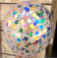 Gambar Balon Latex Transparan Isi Confetti Motif POlkadot Balon Hias - AHM149 dari Toko49 Jakarta Utara 4 Tokopedia
