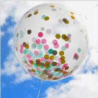 Gambar Balon Latex Transparan Isi Confetti Motif POlkadot Balon Hias - AHM149 dari Toko49 Jakarta Utara 3 Tokopedia