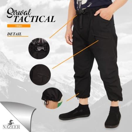 Gambar CELANA SIRWAL TACTICAL STN HITAM,CELANA NAZEER dari jolajoli Kota Tangerang Selatan Tokopedia