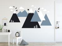 Gambar Satu Mata Homedecor Wall Sticker Scandinavian 240 x 120 cm Hiasan Dinding Dekorasi Rumah Gunung Awan Burung Premium Indoor Sticker Laminasi Dof dari Satu Mata Home Decor & Hobbies Kota Bandung 1 Tokopedia