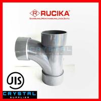 Gambar Tee Y 90° RUCIKA 2" inch PVC AW / Large Radius Tee / TY 90 derajat 2" dari Crystal Supplier Kota Semarang 2 Tokopedia