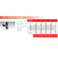 Gambar Tee Y 90° RUCIKA 2" inch PVC AW / Large Radius Tee / TY 90 derajat 2" dari Crystal Supplier Kota Semarang 3 Tokopedia