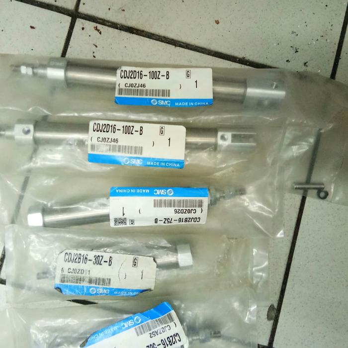 Gambar mini cylinder SMC type CDJ2B10-15Z dari CDC PNEUMATIc Kota Administrasi Jakarta Barat Tokopedia